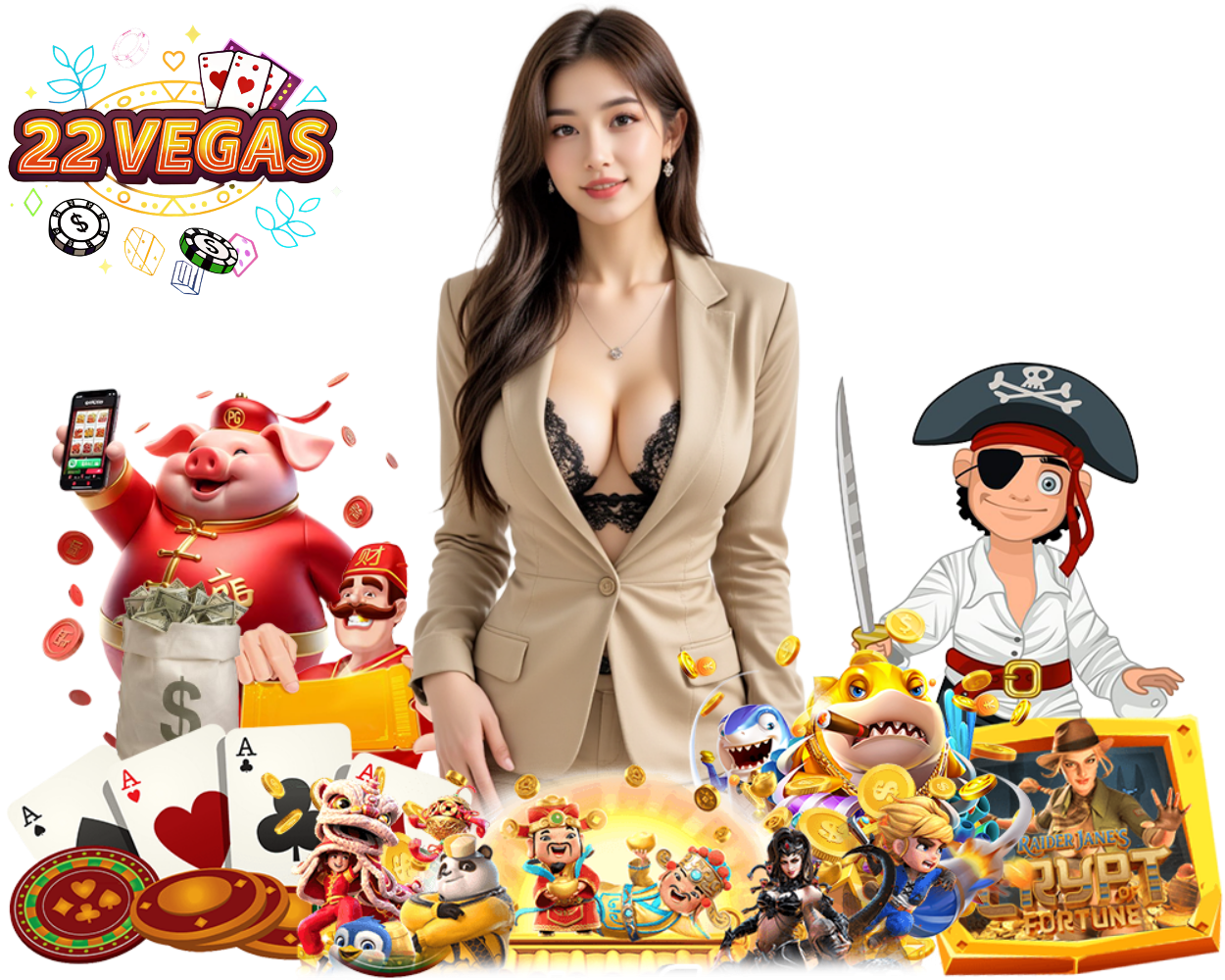22VEGAS แจ็คพอตใหญ่